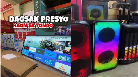 RAON SA TONDO MARAMING TV NA MURA DITO .